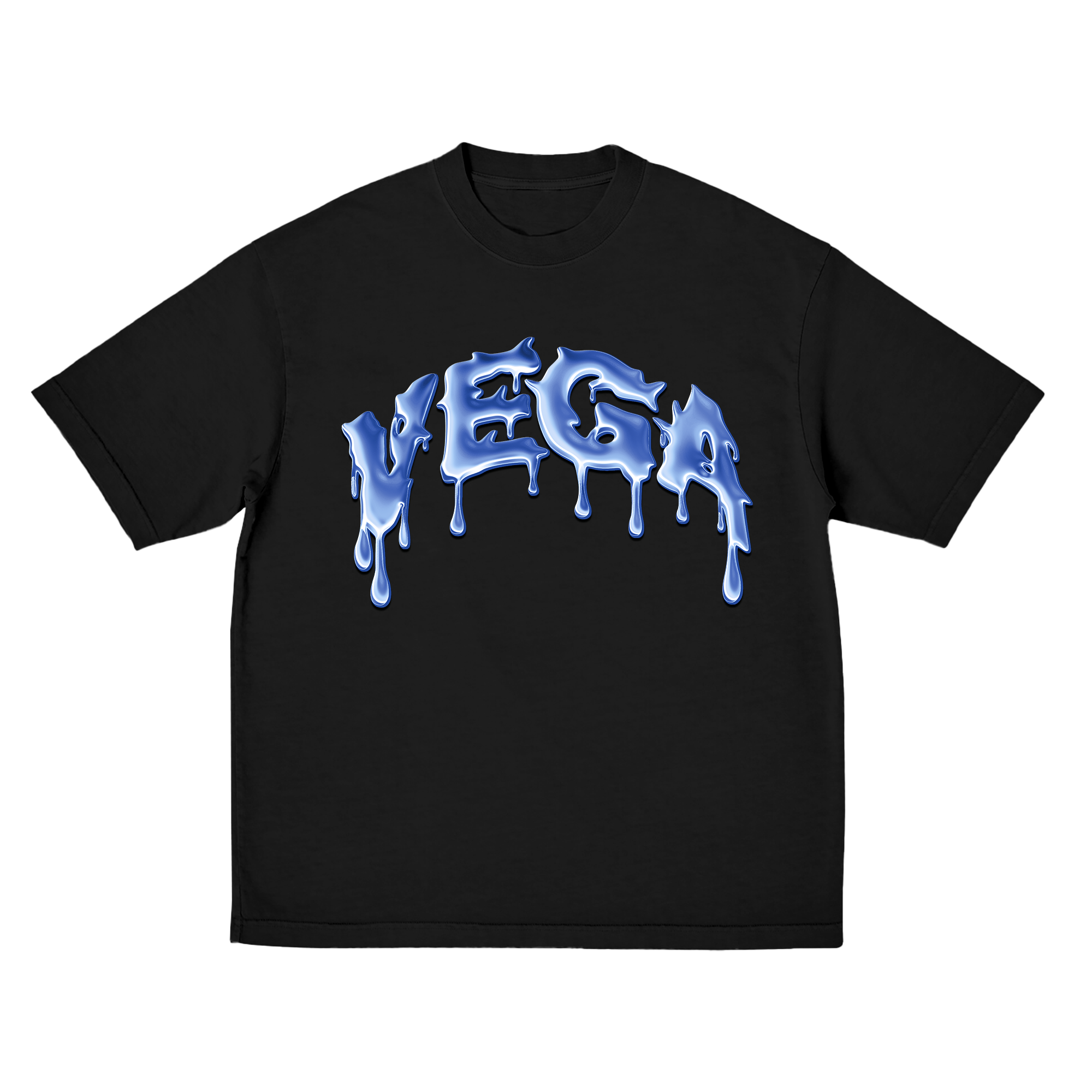 Vega Drip Logo blue T-Shirt 443511