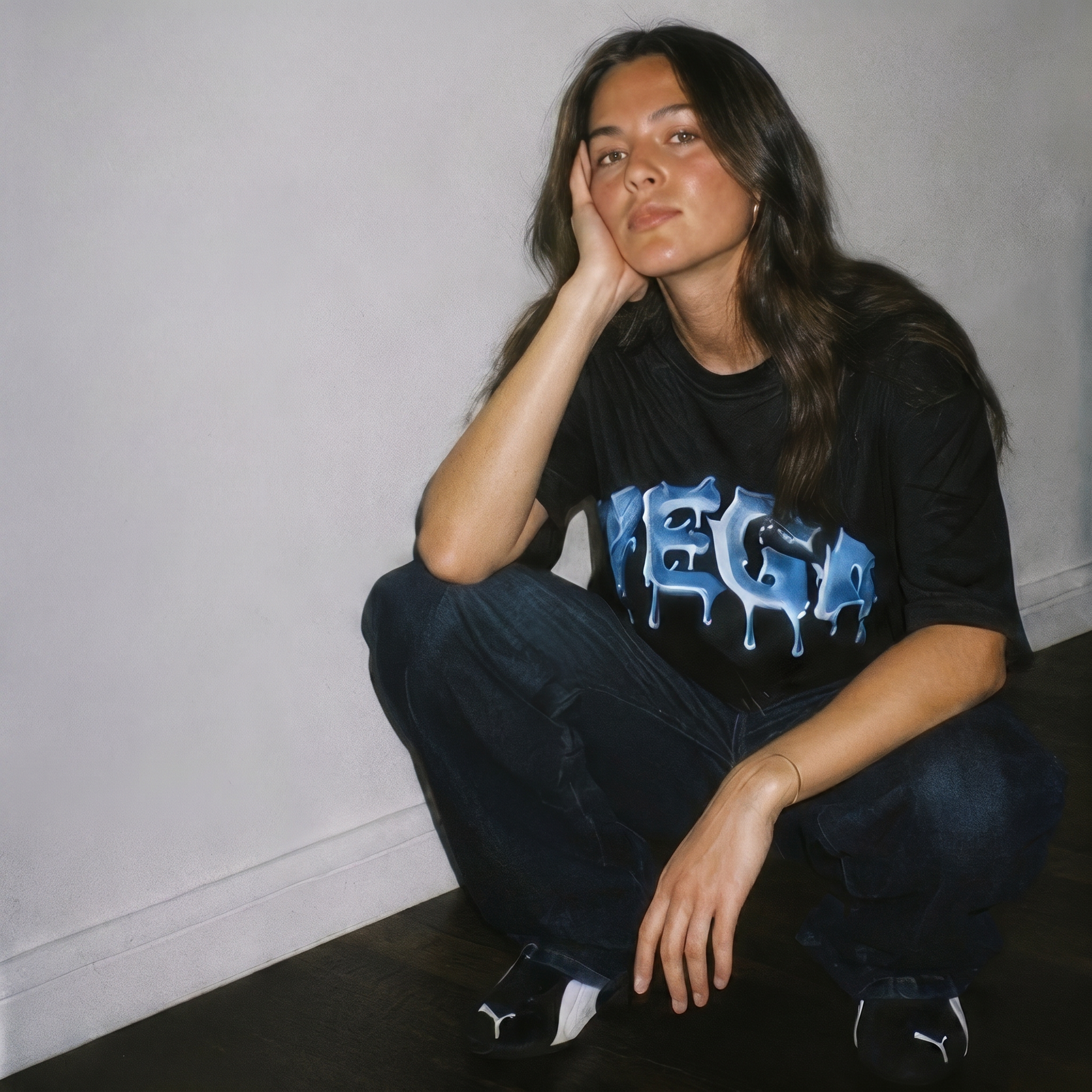 Vega Drip Logo blue T-Shirt 452273