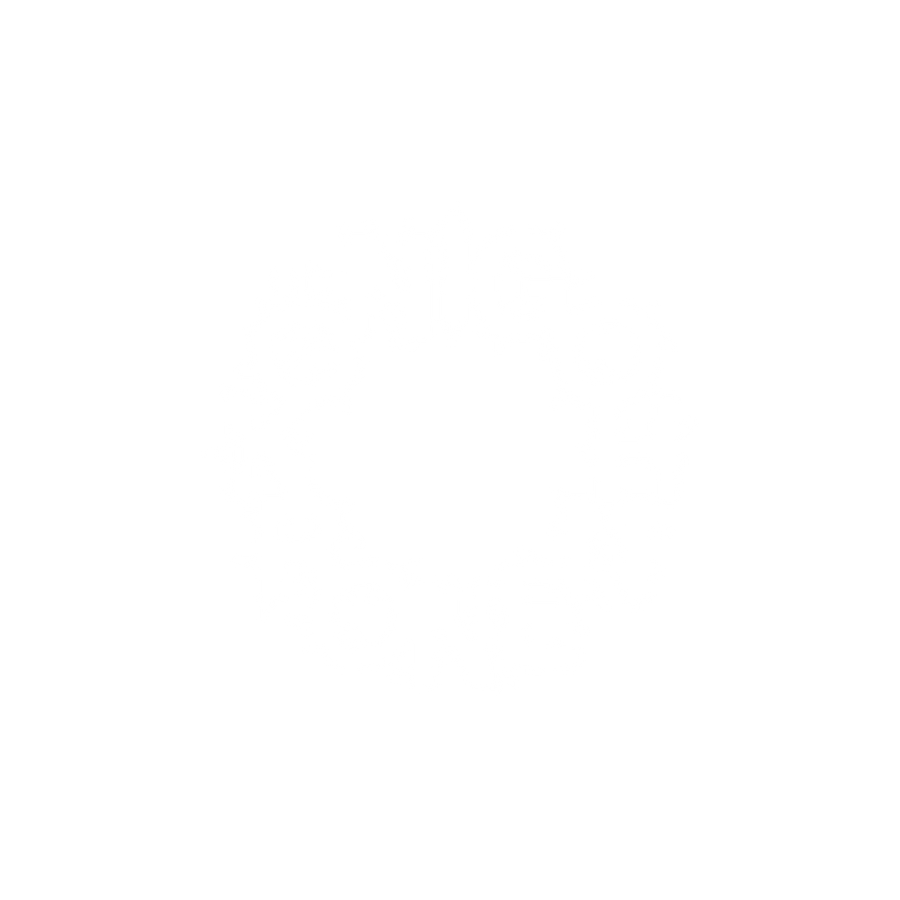 weißes KÖNIG OHNE KRONE LOGO